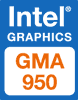 Intel Graphics Media Accelerator 950 logo Intel Graphics Media Accelerator 950 logo
