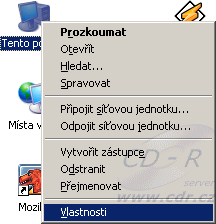 Windows XP - Tento počítač - Vlastnosti Windows XP - Tento počítač - Vlastnosti