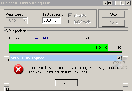 Asus DRW-1814BLT - CDspeed overburn DVD-R