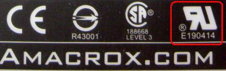 11 herních zdrojů v testu: Amacrox FreeEarth AX650-GLN, Ul číslo