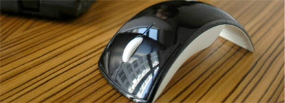 Microsoft ArcMouse leštěný povrch Microsoft ArcMouse leštěný povrch