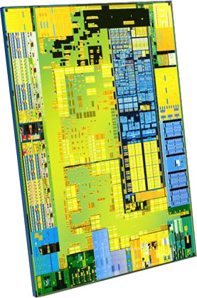 Intel Atom CE4100 - dieshot Intel Atom CE4100 - dieshot