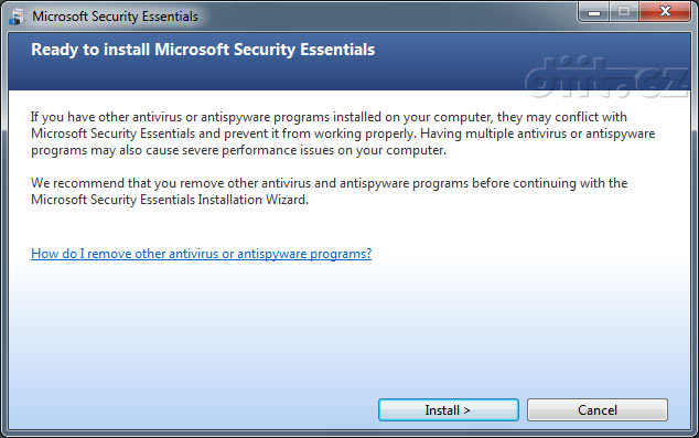 Microsoft Security Essentials: Varování před konfliktem s jinými antiviry Microsoft Security Essentials: Varování před konfliktem s jinými antiviry