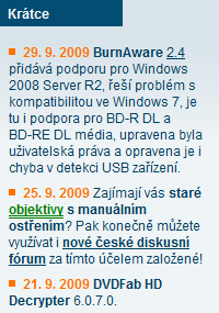 Diit.cz - Krátce Diit.cz - Krátce