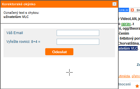 Diit.cz - Korektorské okýnko Diit.cz - Korektorské okýnko