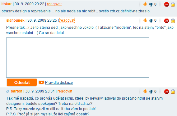 Diit.cz - Diskuze reagovat
