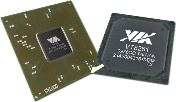 Čipset VIA VN1000 + VIA VT8261