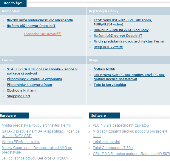 Diit.cz - Kde to žije Diit.cz - Kde to žije