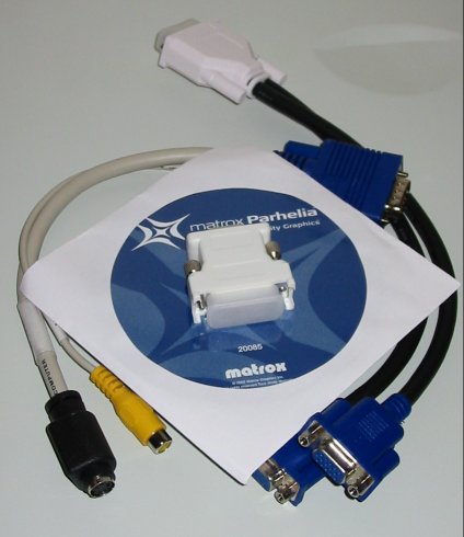 Dodávané kabely Dodávané kabely