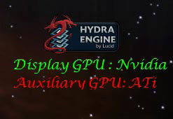 Hydra - zobrazení loga při X-Mode - detail Hydra - zobrazení loga při X-Mode - detail