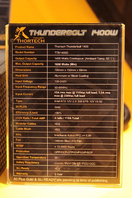 GeiL Thortech Thunderbolt 1400W GeiL Thortech Thunderbolt 1400W
