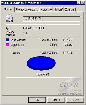 Nero Multimounter zatím není Nero Multimounter zatím není