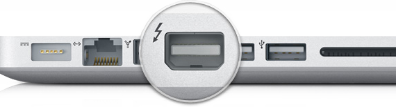 Thunderbolt port Thunderbolt port