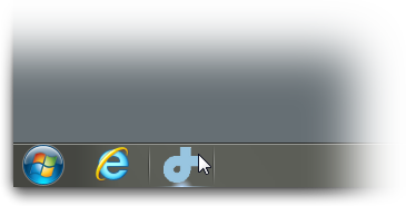Logo Deep in IT na panelu úloh Logo Deep in IT na panelu úloh