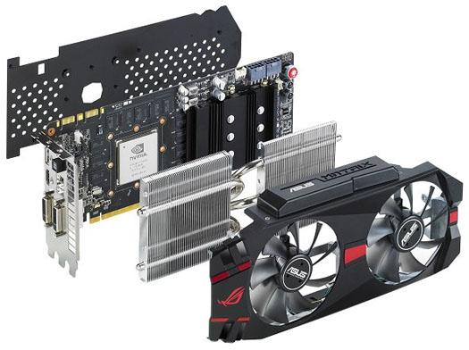 Asus MATRIX GeForce GTX 580 chladič