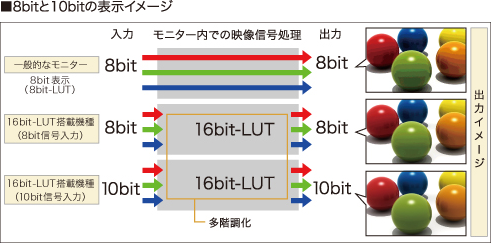 EIZO 16-bit LUT