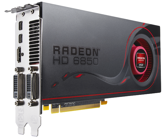 AMD Radeon HD 6850 referenční