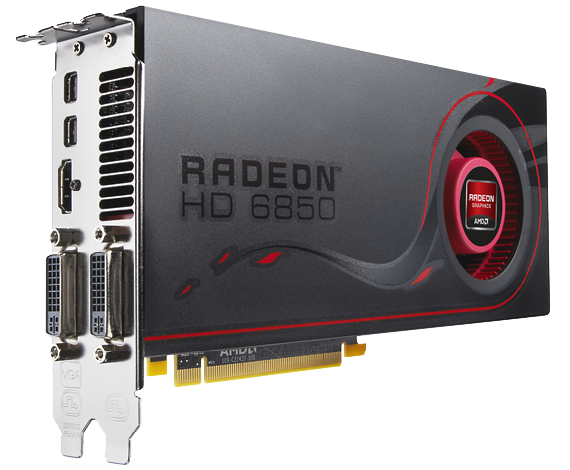 AMD Radeon HD 6850 referenční AMD Radeon HD 6850 referenční