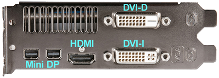 HIS Radeon HD 6970 IceQ MIX seznam výstupů HIS Radeon HD 6970 IceQ MIX seznam výstupů