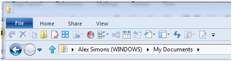 Mini Ribbon menu v průzkumníku Windows 8 nebolu Quick Access Toolbar (QAT) Mini Ribbon menu v průzkumníku Windows 8 nebolu Quick Access Toolbar (QAT)