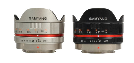 Samyang 7.5mm f3.5 barvy Samyang 7.5mm f3.5 barvy