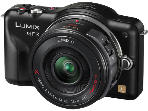 Panasonic Lumix DMC GF3 a 14-42 X Panasonic Lumix DMC GF3 a 14-42 X