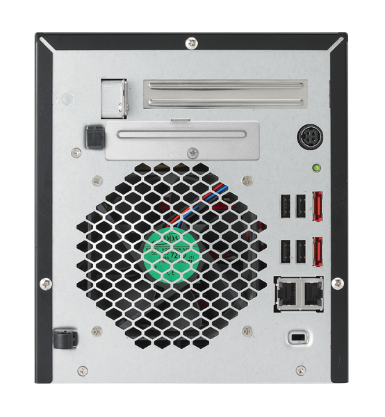 Thecus N4200ECO - zadní panel Thecus N4200ECO - zadní panel