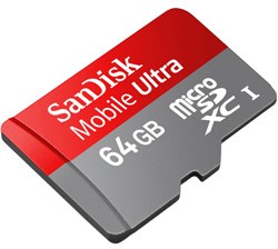64GB microSDXC SanDisk 30MB/s 64GB microSDXC SanDisk 30MB/s
