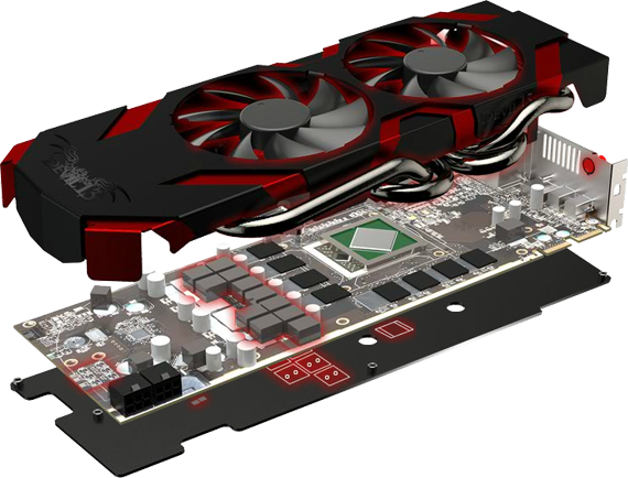 PowerColor DEVIL 13 HD6970 2GB GDDR5 - schéma PowerColor DEVIL 13 HD6970 2GB GDDR5 - schéma
