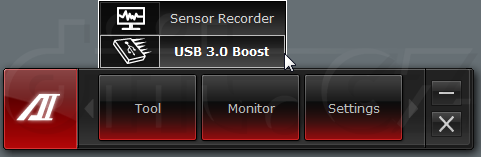 ASUS AI Suite - USB 3.0 Boost - spuštění ASUS AI Suite - USB 3.0 Boost - spuštění