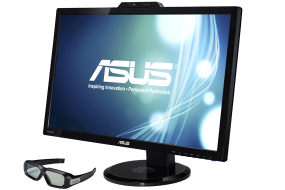 Nvidia 3D Vision 2 - brýle a LCD Asus