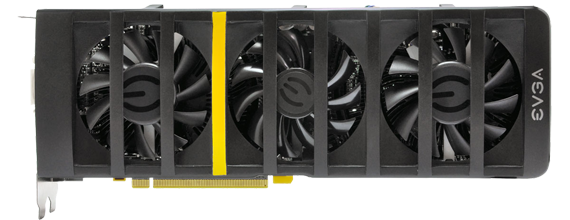 EVGA GeForce GTX 560 Ti 2Win - chladič