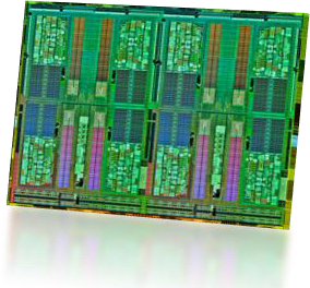 AMD Opteron „Interlagos“ die (ilustrační obrázek) AMD Opteron „Interlagos“ die (ilustrační obrázek)