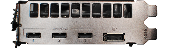 KFA2 MDT X4 GTX 580 EX OC výstupy KFA2 MDT X4 GTX 580 EX OC výstupy