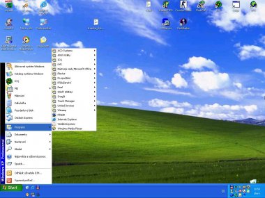 Starý vzhled nabídky Start Starý vzhled nabídky Start