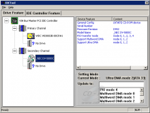 VIA IDETool - informace o DVD-ROM mechanice
