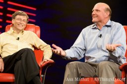 Bill Gates a Steve Ballmer na D:All Things Digital conference (2
