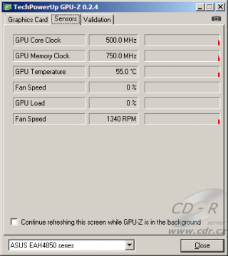 ATI Radeon HD 4850 - GPU-Z