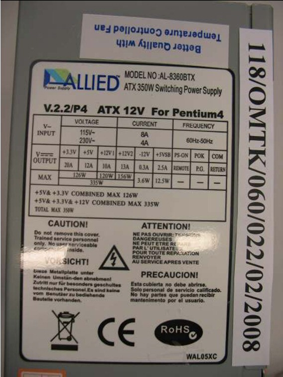 Problém - PC sa po chvíľke sám vypne