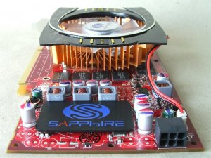 Sapphire ATI Radeon HD 4770 - napájecí část