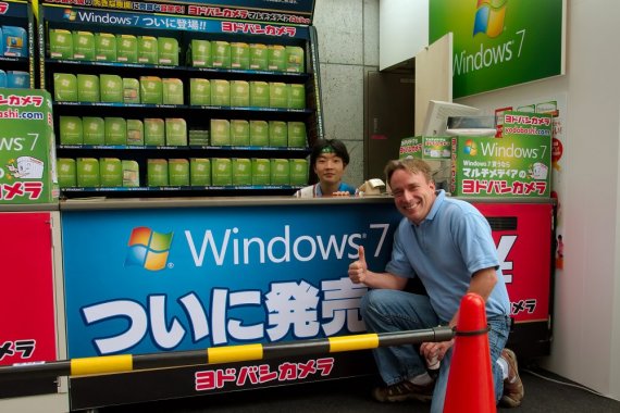 Linus Torvalds a Windows 7