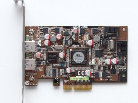 USB3, 6Gbit/s SATA: ASUS U3S6, PCIe ×4 Gen2