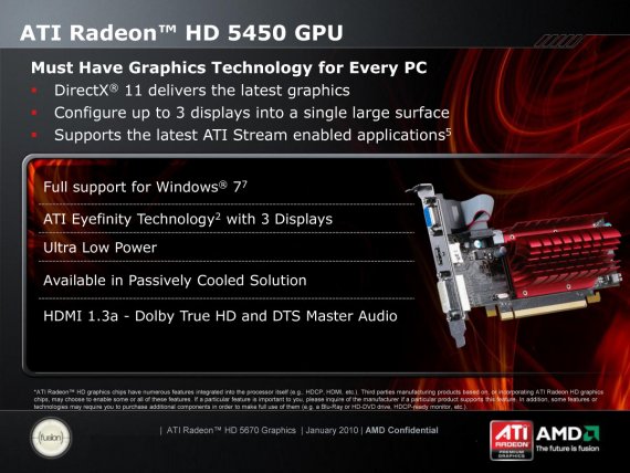ATI Radeon HD 5450 - popis