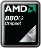 AMD 880G chipset logo / AMD 880G logo