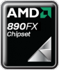 AMD 890FX chipset logo / AMD 890FX logo
