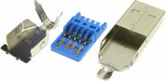 USB 3.0 konektor - rozebraný USB 3.0 konektor - rozebraný