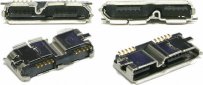 Micro USB 3.0 port - rozebraný Micro USB 3.0 port - rozebraný