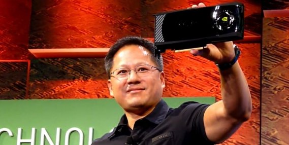 Jen-Hsun Huang na GTC 2009 s atrapou Fermi Jen-Hsun Huang na GTC 2009 s atrapou Fermi