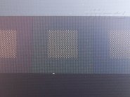 Detailní ukázka Pixel Qi na slunci - barvy
