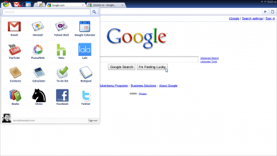 Google Chrome OS aplikace